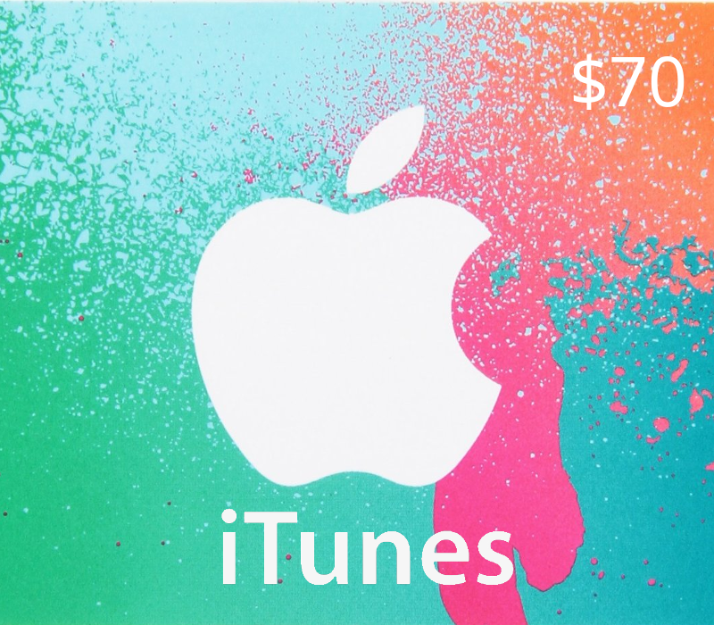 iTunes $70 CA Card