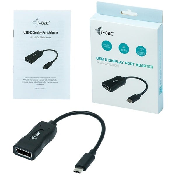 i-tec Adapter USB-C > DisplayPort 4K/60Hz - i-tec - vue 3