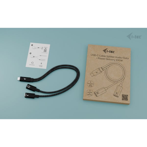 i-tec USB-C câble Splitter Audio/Daten, Adapter - i-tec - vue 5
