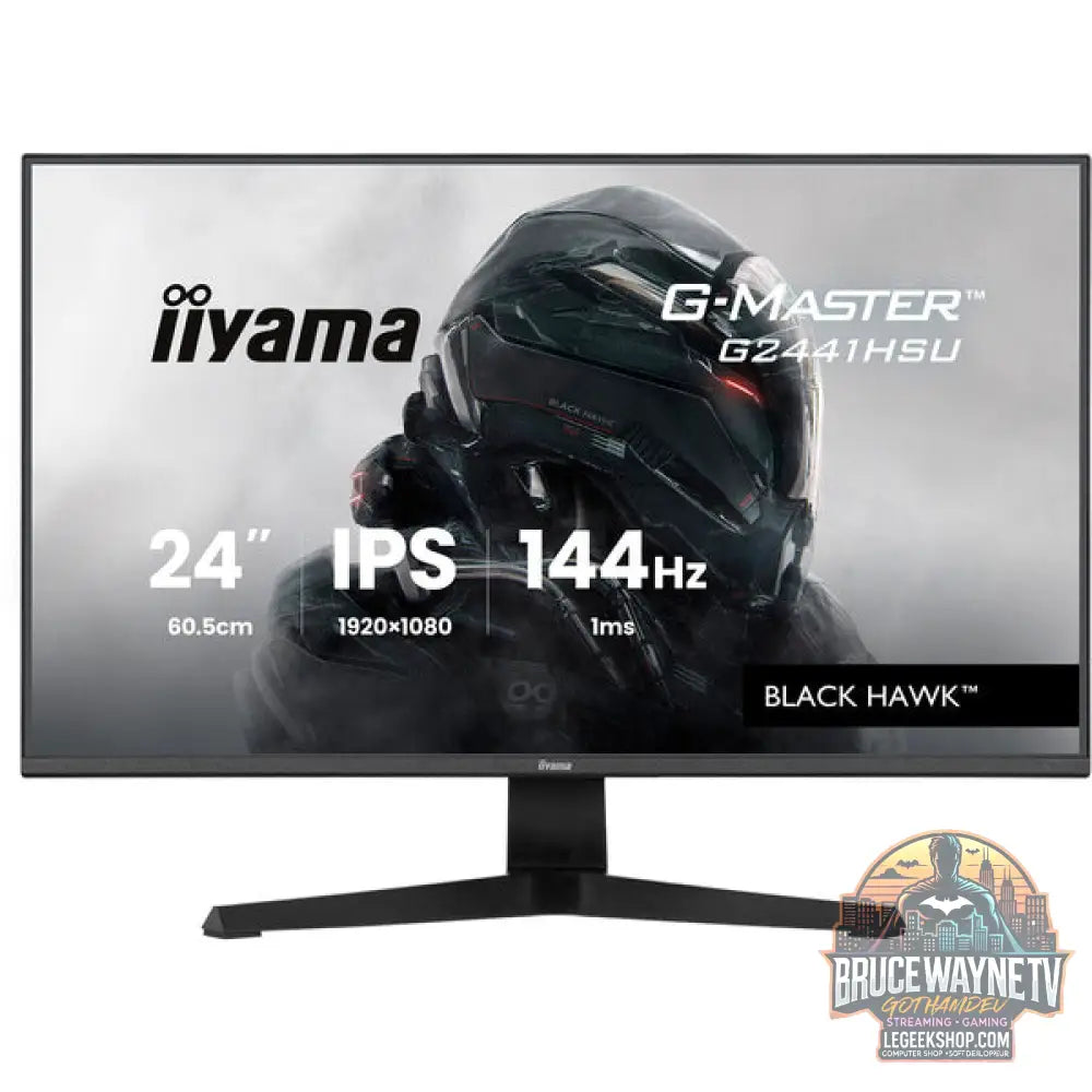 iiyama G-Master G2441HSU-B1 Black Hawk 23,8" Full HD IPS 144 Hz - iiyama - vue 2