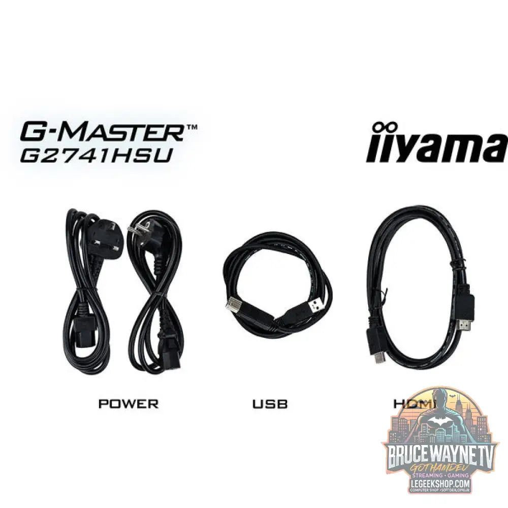 iiyama G-Master G2741HSU-B1 Black Hawk 27" Full HD IPS 144 Hz - iiyama - vue 16