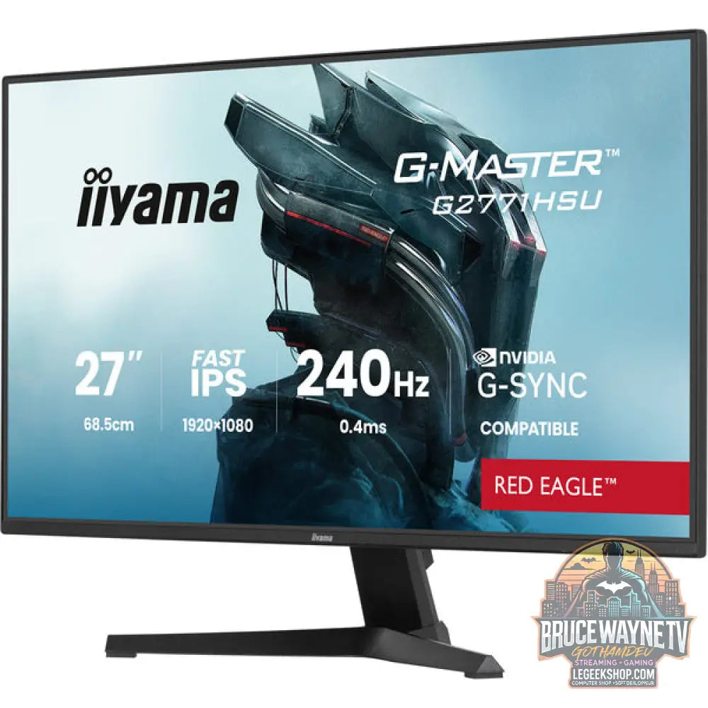 iiyama G-Master G2771HSU-B1 Red Eagle 27" Full HD IPS 240 Hz - iiyama - vue 3