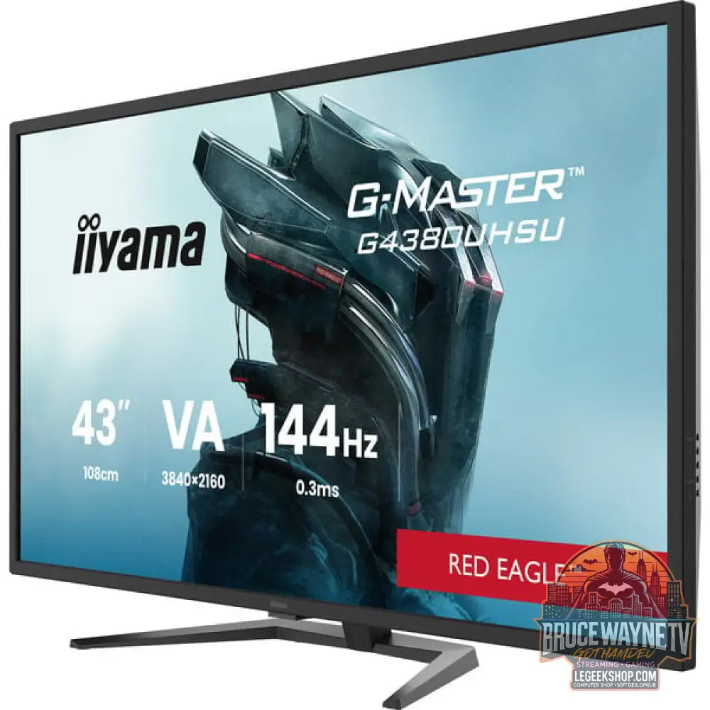 iiyama G-Master G4380UHSU-B2 Red Eagle, Gaming-Monitor - vue 3
