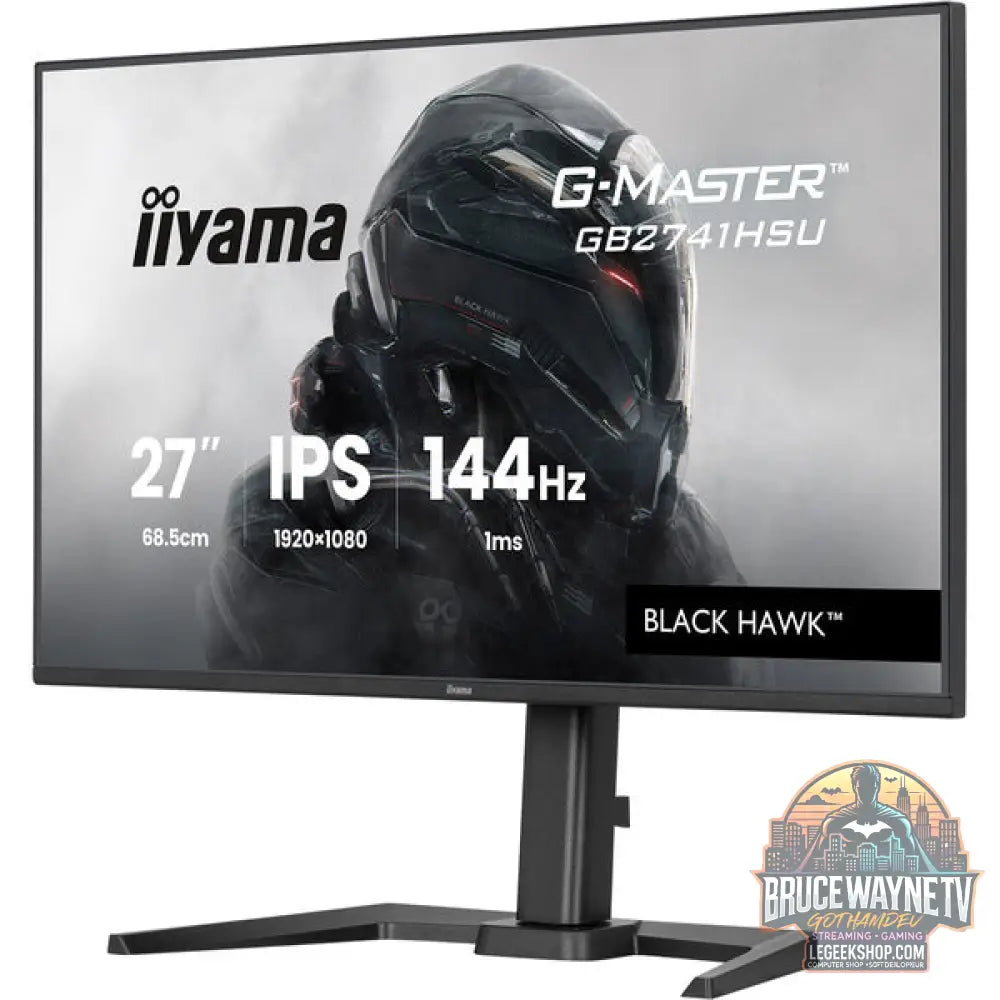 iiyama G-Master GB2741HSU-B1 Black Hawk 27" Full HD IPS 144 Hz - iiyama - vue 4
