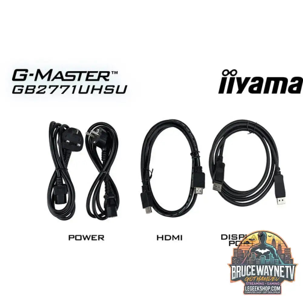iiyama G-Master GB2771UHSU-B1 27" 3840 × 2160 px IPS 144 Hz - iiyama - vue 9