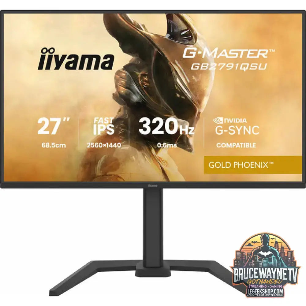 iiyama G-MASTER GB2791QSU-B1 27" QHD/WQHD IPS 320 Hz - iiyama - vue 8
