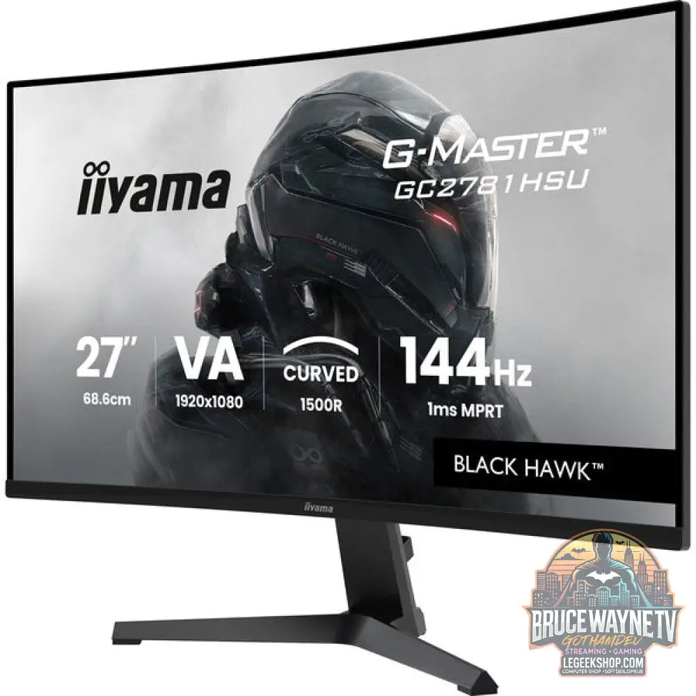 iiyama G-Master GC2781HSU-B1 27" Full HD VA 144 Hz - iiyama - vue 3