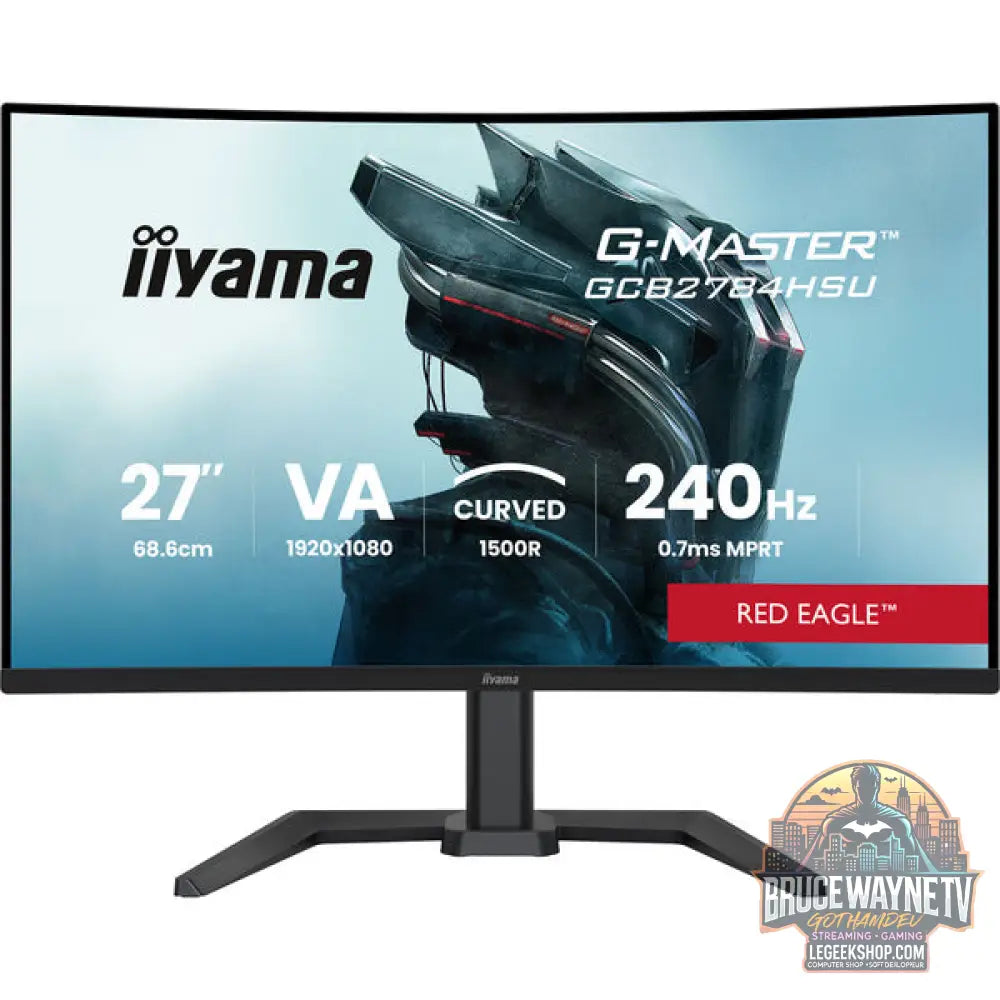 iiyama G-Master GCB2784HSU-B1 27" Full HD VA 240 Hz - iiyama - vue 2