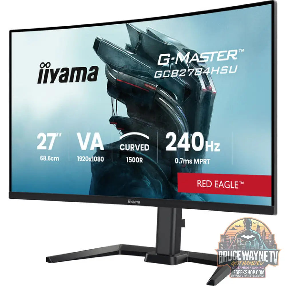 iiyama G-Master GCB2784HSU-B1 27" Full HD VA 240 Hz - iiyama - vue 3