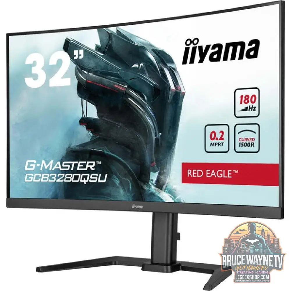 iiyama G-Master GCB3280QSU-B2 31,5" QHD/WQHD VA 180 Hz - iiyama - vue 4