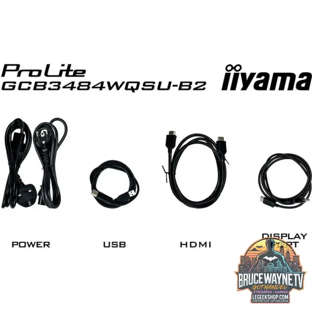 iiyama G-Master GCB3484WQSU-B2 34" QHD/WQHD VA 200 Hz - iiyama - vue 8
