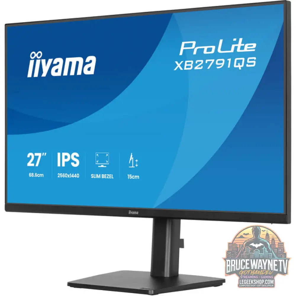 iiyama ProLite XB2791QS-B1 27" QHD/WQHD IPS 75 Hz - iiyama - vue 6