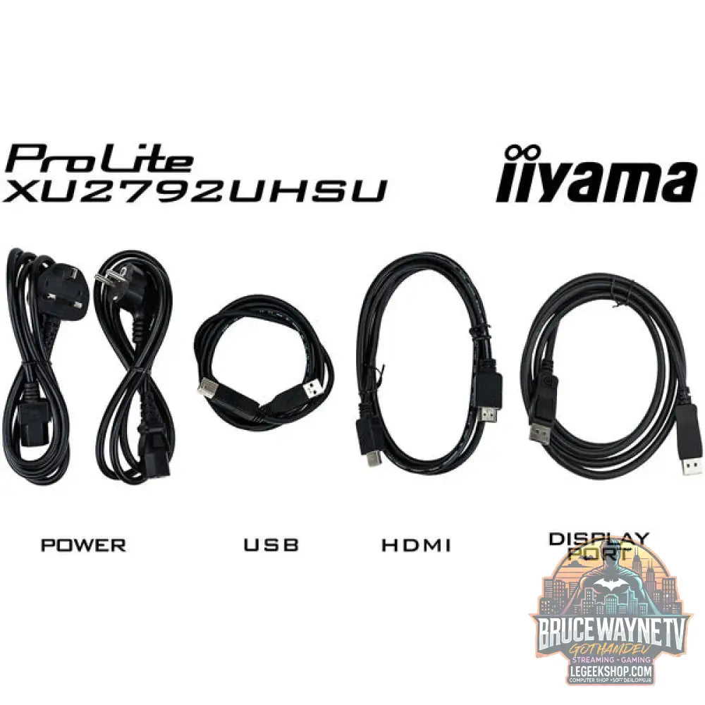 iiyama ProLite XU2792UHSU-B6 27" 3840 × 2160 px IPS 60 Hz - iiyama - vue 11