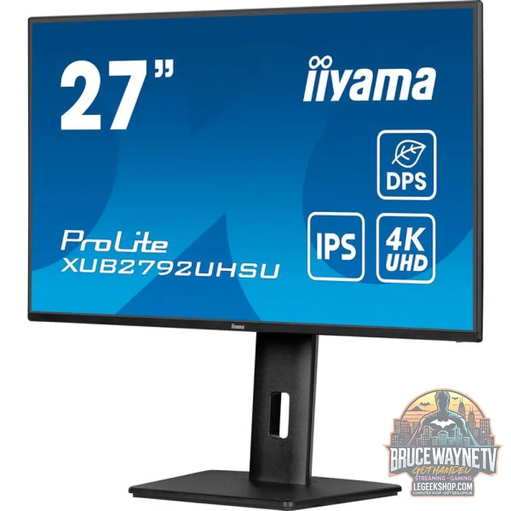 iiyama ProLite XUB2792UHSU-B6 27" 3840 × 2160 px IPS 60 Hz - iiyama - vue 3