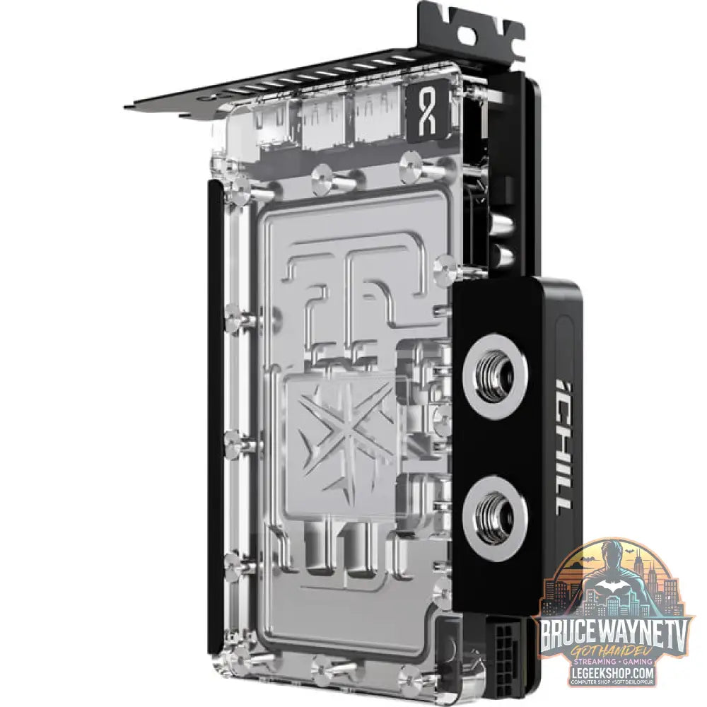 INNO3D GeForce RTX 5080 ICHILL FROSTBITE, Grafikkarte DLSS 4, 3x DisplayPort, 1x HDMI 2.1 - INNO3D - vue 10