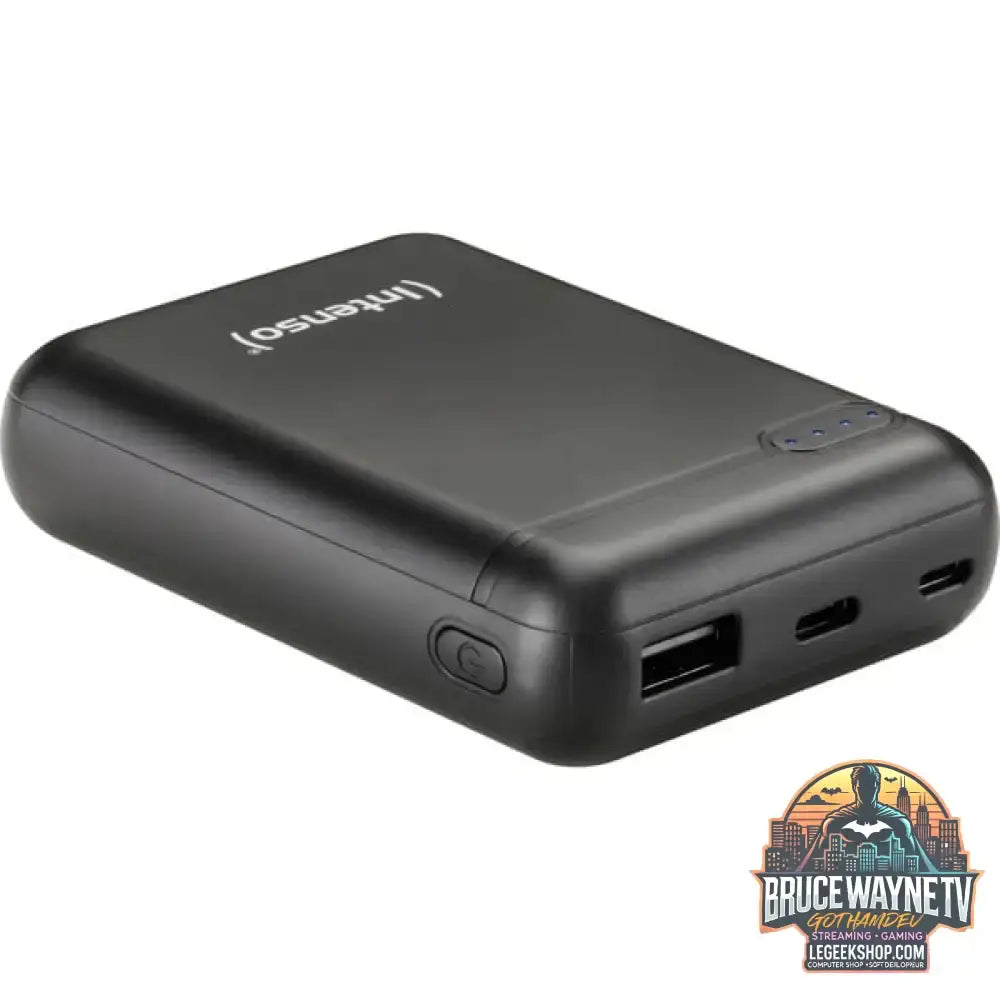 Intenso Powerbank XS10000 schwarz, 10.000 mAh - Stromquelle: USB-C, Micro-USB - vue 2