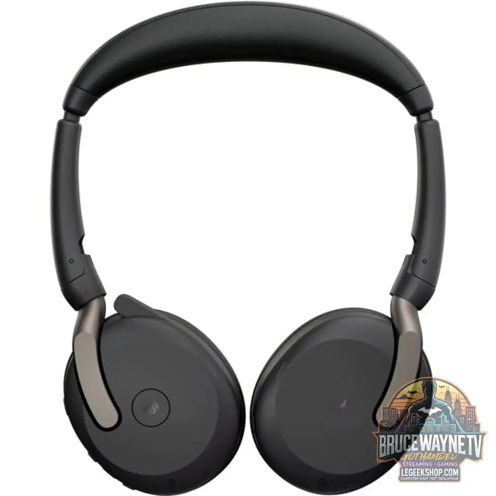 Jabra Evolve2 65 Flex Duo WLC, avec Ladepad, Headset (noir, Stereo, Microsoft Teams, USB-A, Link380a) - Jabra - vue 2
