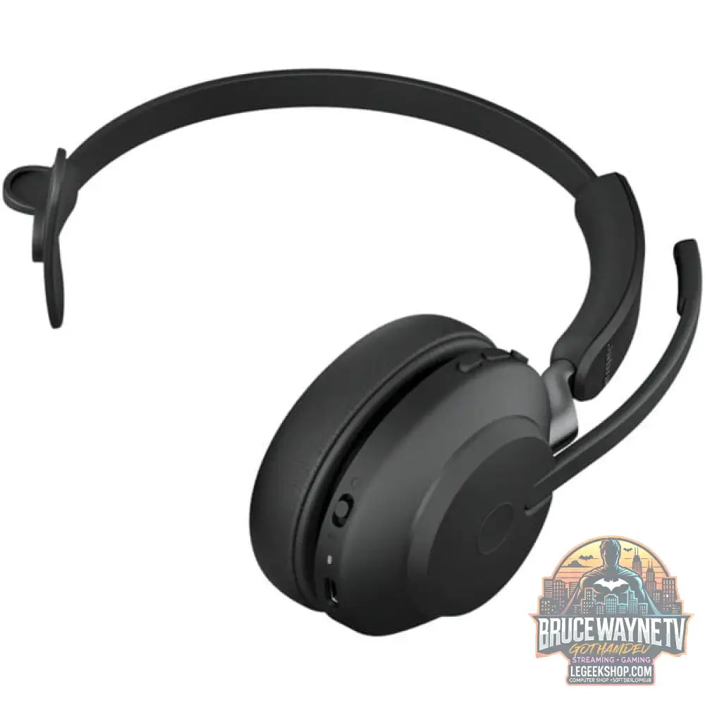 Jabra Evolve2 65, Headset noir, UC, USB-A, station de charge - Jabra - vue 4