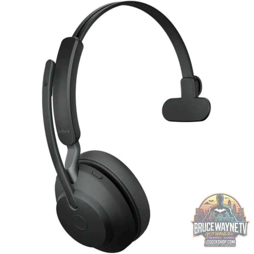 Jabra Evolve2 65, Headset noir, UC, USB-A, station de charge - Jabra - vue 2