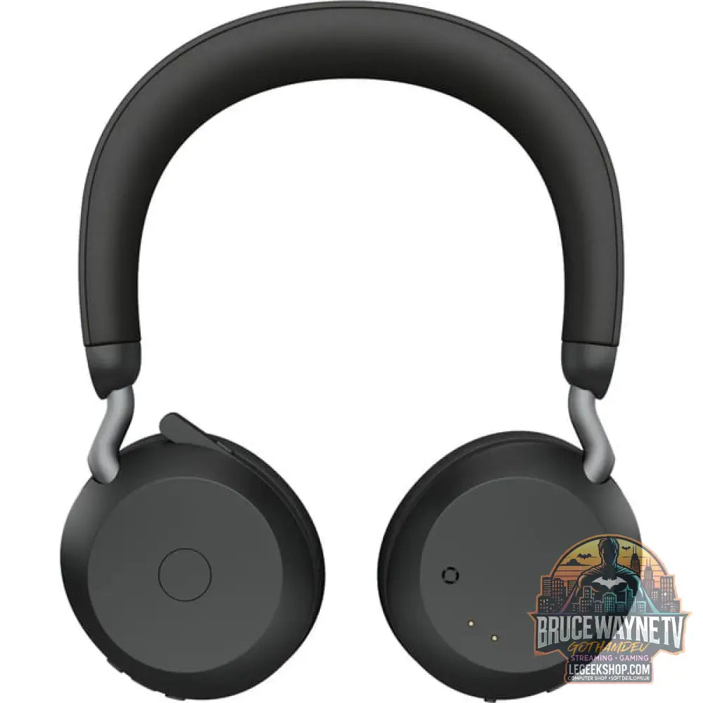 Jabra Evolve2 75, Headset noir, Link380c, UC, station de charge - Jabra - vue 2