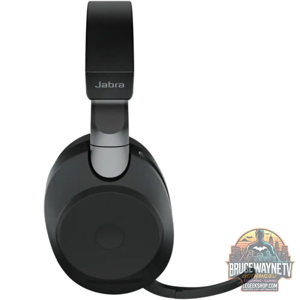 Jabra Evolve2 85, Headset noir, Stereo, Microsoft Teams, USB-A - Jabra - vue 4
