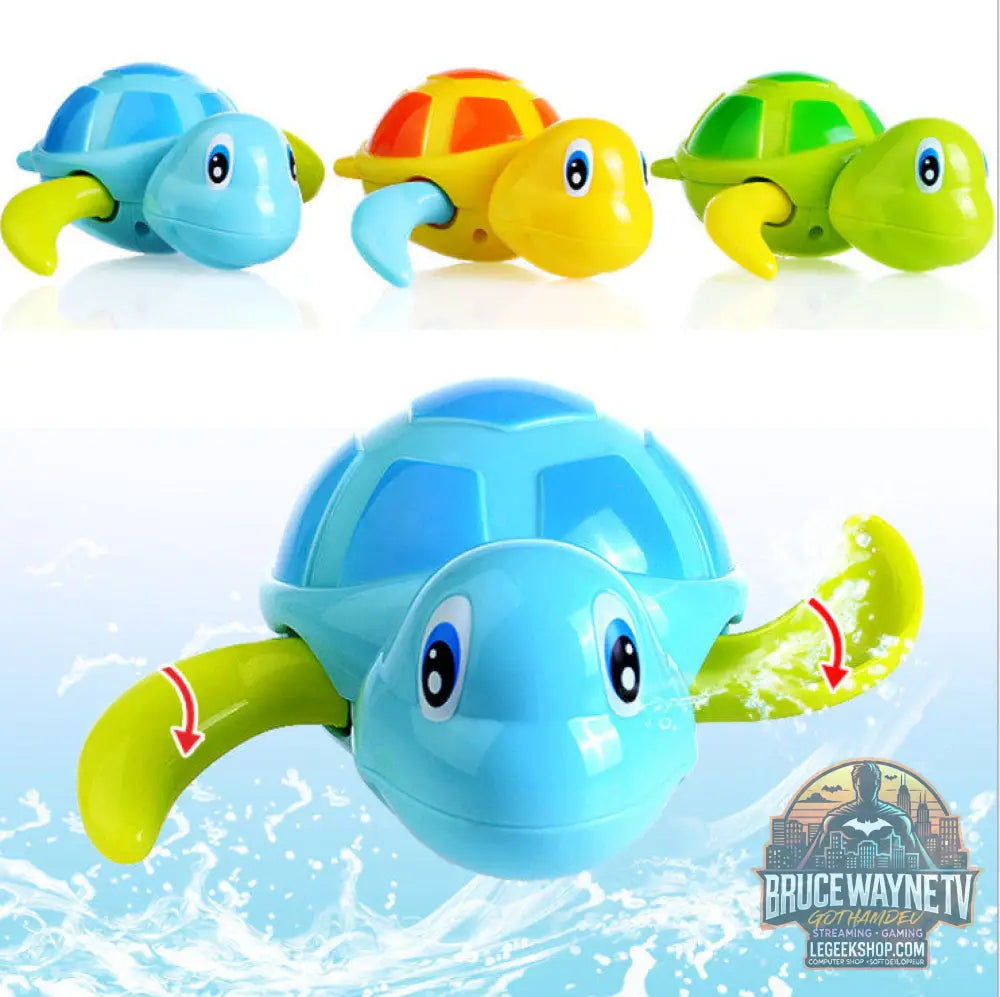 Jouet Bain Bébé Tortue Nageuse Eau Piscine Amusant - Jouets Bébé