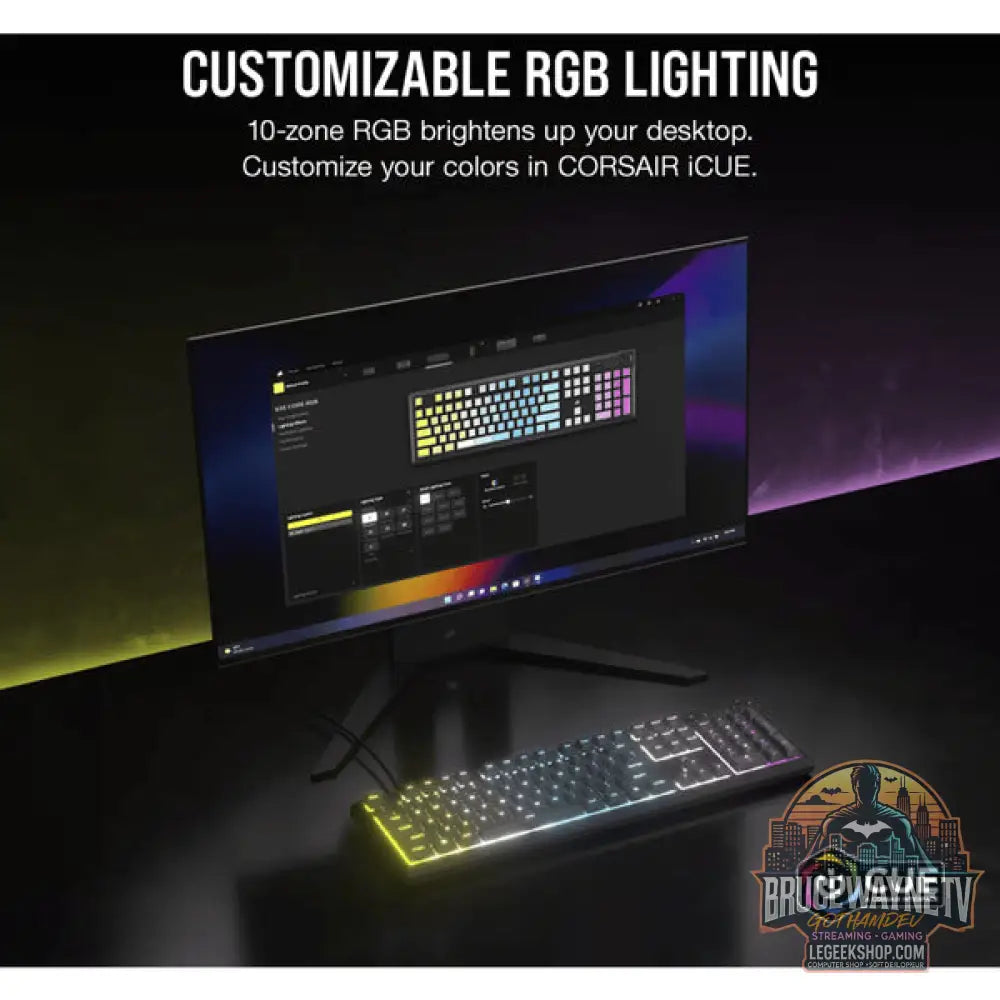 K55 CORE RGB - Corsair - vue 12