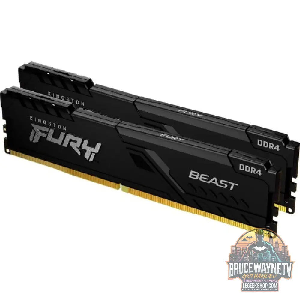 Kingston FURY DIMM 32 GB DDR4-3600 (2x 16 GB) Dual-Kit, Arbeitsspeicher - Kingston FURY - vue 2