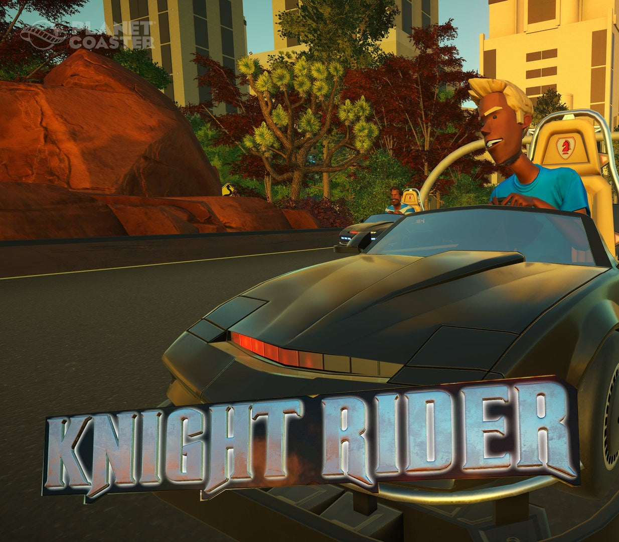 Planet Coaster - Knight Rider K.I.T.T. Construction Kit DLC