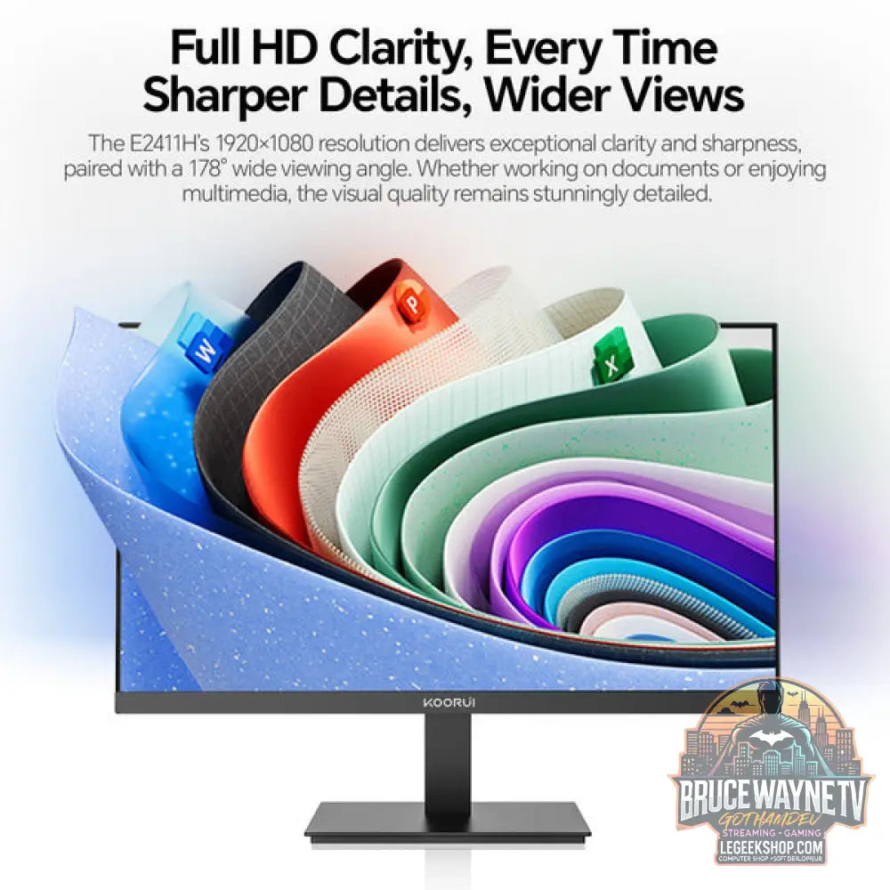 Koorui E2411H 23,8" Full HD IPS 120 Hz - Koorui - vue 10