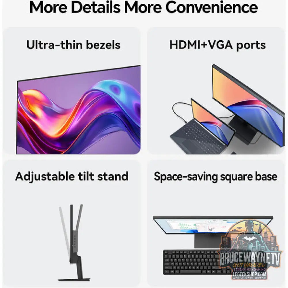 Koorui E2411H 23,8" Full HD IPS 120 Hz - Koorui - vue 15