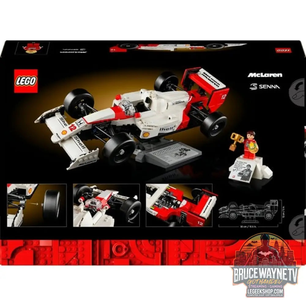 LEGO 10330 Icons McLaren MP4/4 & Ayrton Senna, jeu de construction - LEGO - vue 7
