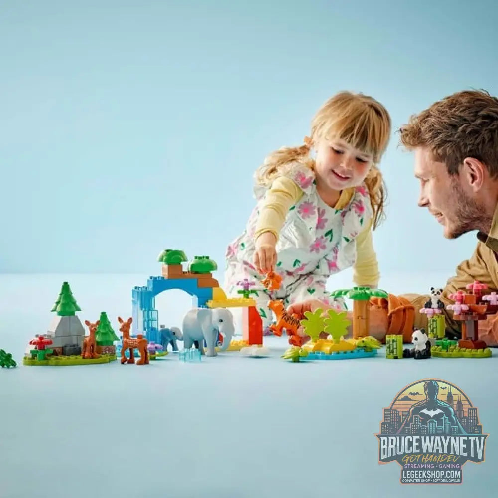 LEGO 10446 DUPLO Town Wildtier-Familien 3-in-1-Set, jeu de construction - LEGO - vue 2