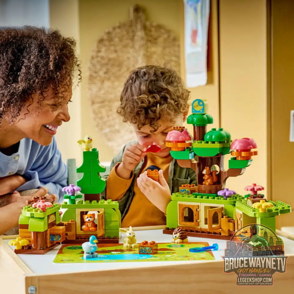LEGO 10480 DUPLO Town Wald avec wilden Tieren, jeu de construction - LEGO - vue 6
