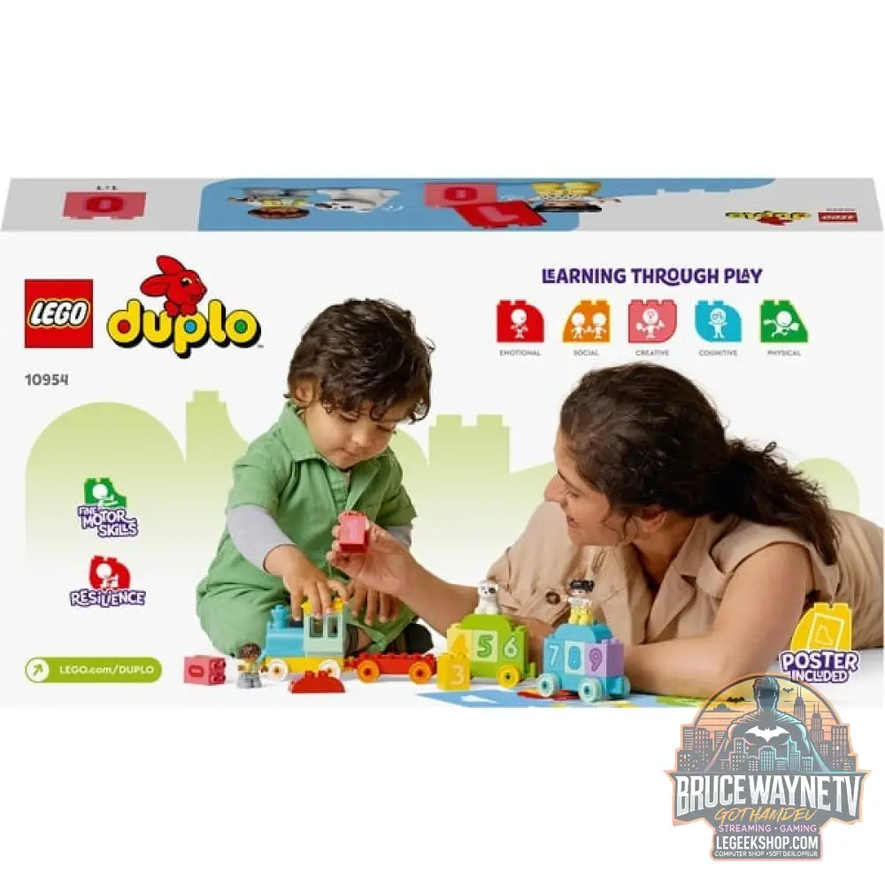 LEGO 10954 DUPLO Zahlenzug - Zählen lernen, jeu de construction - LEGO - vue 10