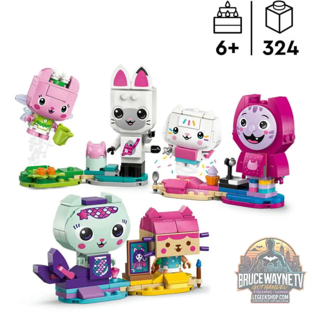 LEGO 11215 Gabby's Dollhouse Gabbys Katzenfreunde aus LEGO Steinen, jeu de construction - LEGO - vue 3