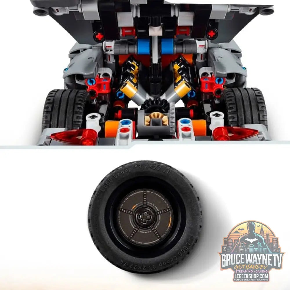 LEGO 42173 Technic Koenigsegg Jesko Absolut Supersportwagen in gris, jeu de construction - LEGO - vue 5
