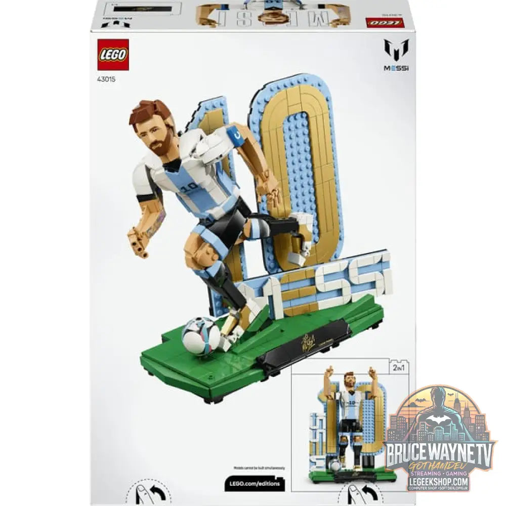 LEGO 43015 Editions Lionel Messi - Fußballlegende, jeu de construction - LEGO - vue 7
