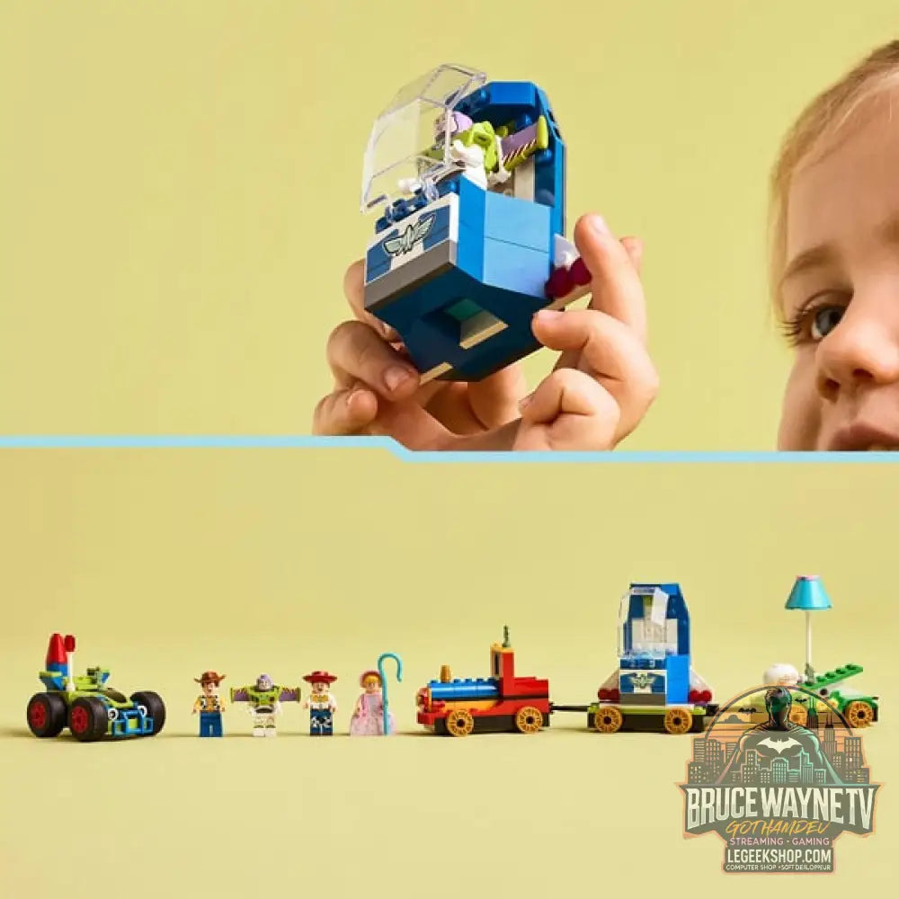 LEGO 43264 Disney Pixar Partyzug et das Auto RC aus Toy Story, jeu de construction - LEGO - vue 6