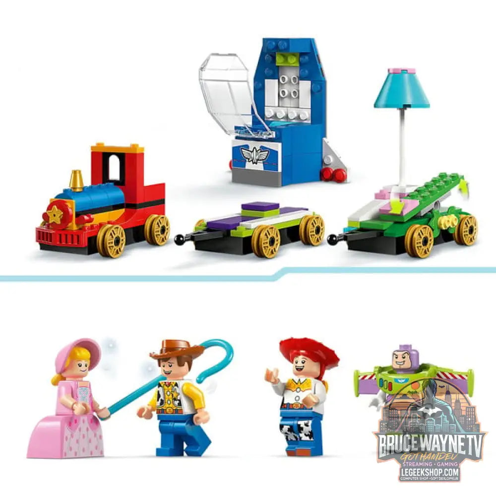 LEGO 43264 Disney Pixar Partyzug et das Auto RC aus Toy Story, jeu de construction - LEGO - vue 5