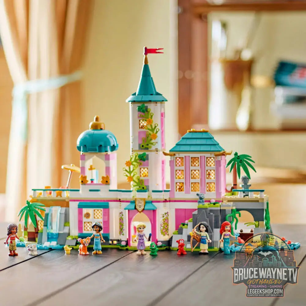 LEGO 43267 Disney Princess Prinzessinnenschloss avec Haustieren, jeu de construction - LEGO - vue 6