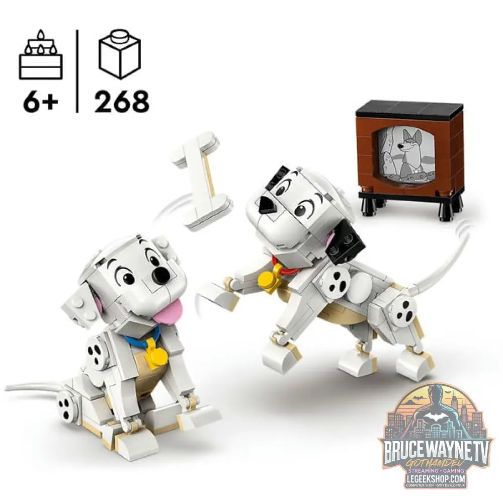 LEGO 43271 Disney Classic Die Welpen Lucky et Penny aus 101 Dalmatiner, jeu de construction - LEGO - vue 3