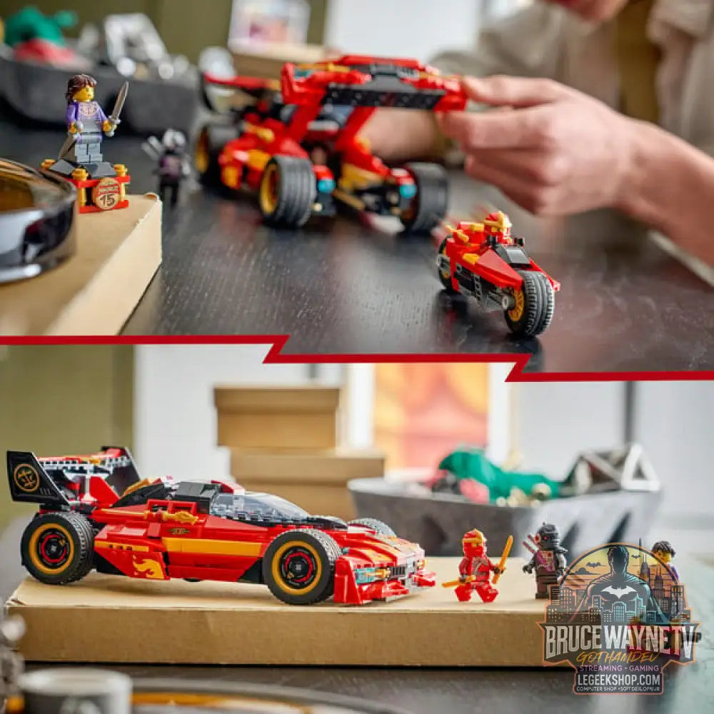LEGO 71867 Ninjago 15-jähriges Jubiläum des X-1 Ninja Supercar, jeu de construction - LEGO - vue 5