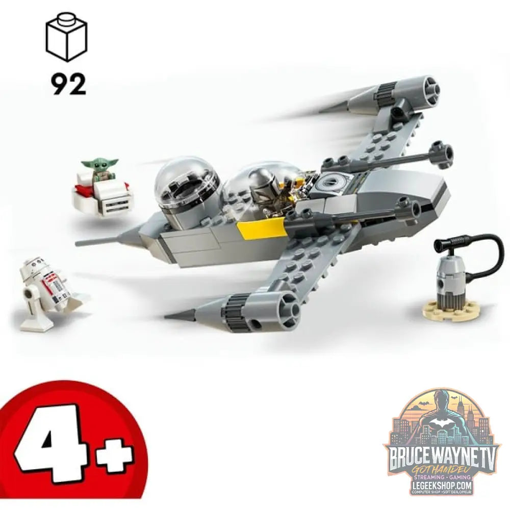 LEGO 75410 Star Wars Mandos et Grogus N-1 Starfighter, jeu de construction - LEGO - vue 3