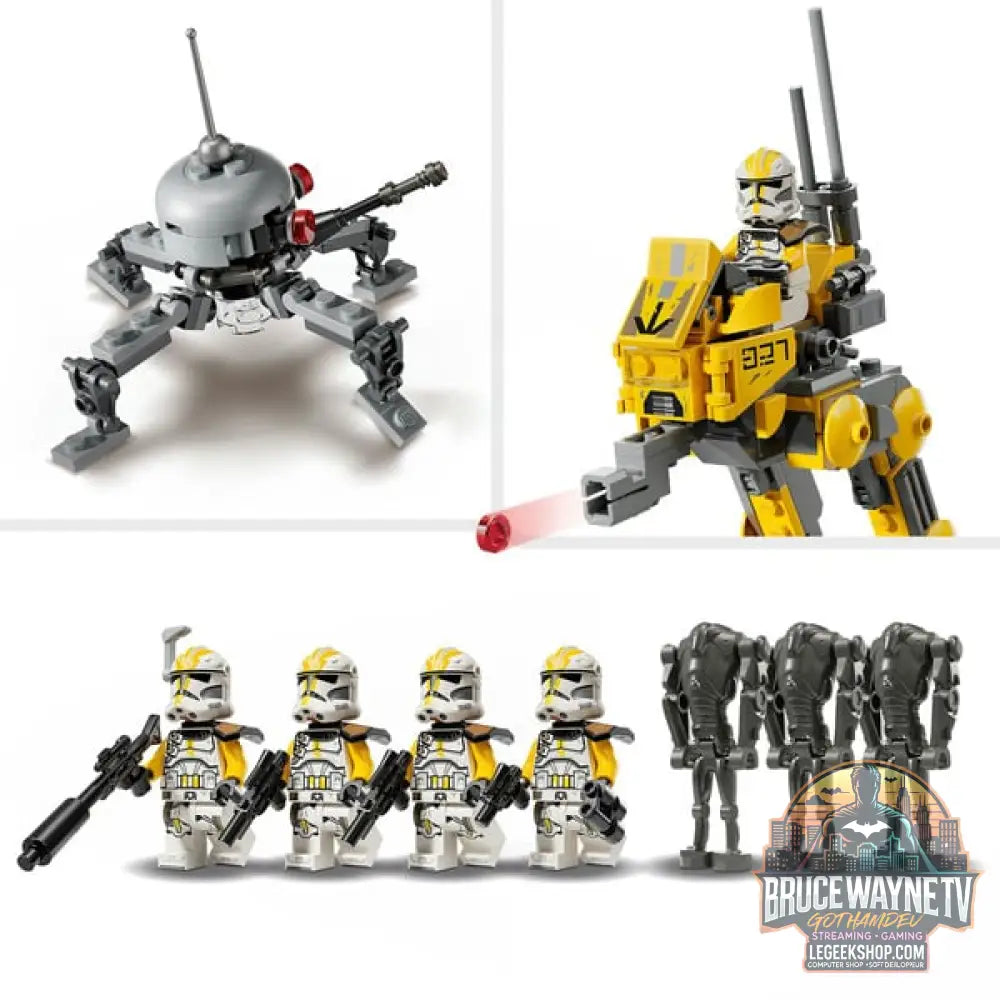 LEGO 75431 Star Wars Klonsoldaten des 327. Sternenkorps Battlepack, jeu de construction - LEGO - vue 5