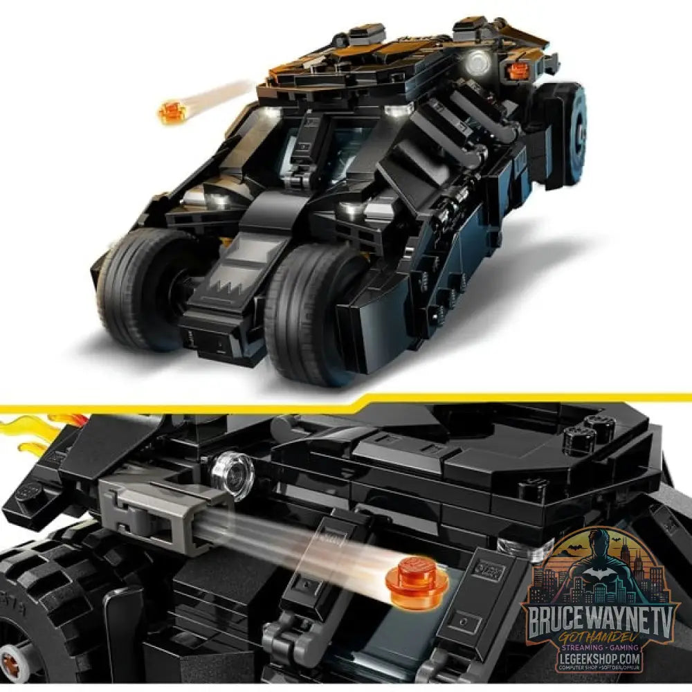 LEGO 76303 DC Super Heroes Batman Tumbler vs. Two Face & The Joker, jeu de construction - LEGO - vue 4