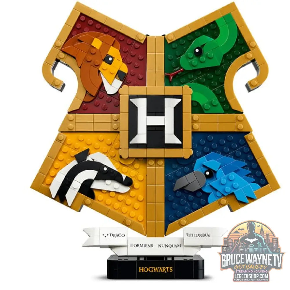 LEGO 76462 Harry Potter Hogwarts Hauswappen, jeu de construction - LEGO - vue 3