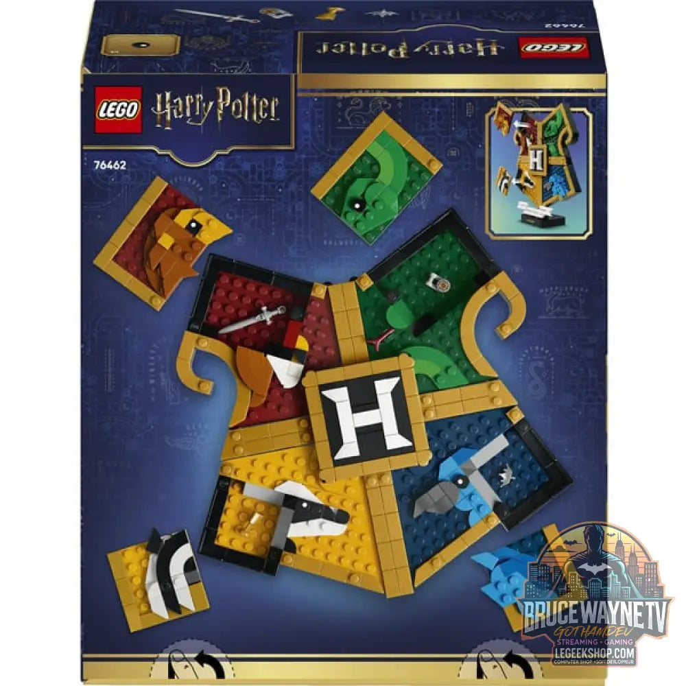 LEGO 76462 Harry Potter Hogwarts Hauswappen, jeu de construction - LEGO - vue 7