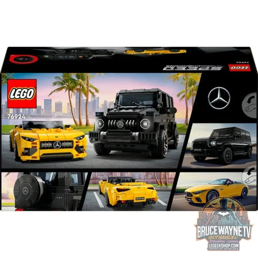 LEGO 76924 Speed Champions Mercedes-AMG G 63 & Mercedes-AMG SL 63, jeu de construction - LEGO - vue 7