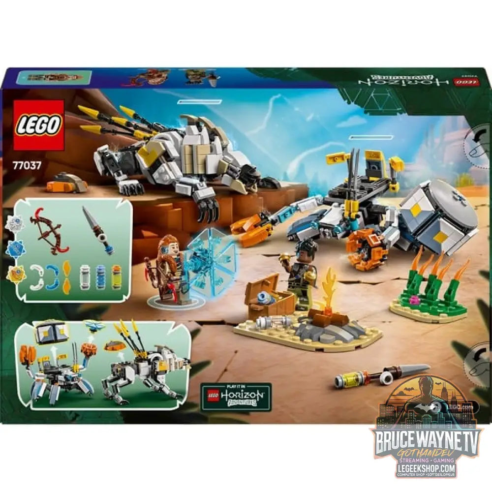 LEGO 77037 Horizon Adventures Aloy et Varl vs. Panzerwanderer et Sägezahn, jeu de construction - LEGO - vue 6